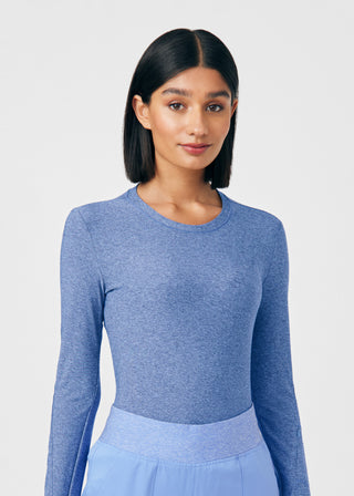 Heather Ceil VIBE 1-Pocket Long-Sleeve Tee Scrubs