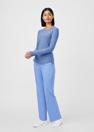 Heather Ceil VIBE 1-Pocket Long-Sleeve Tee Scrubs