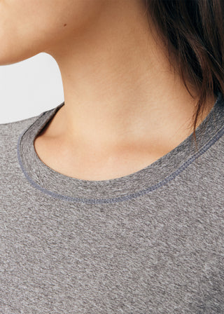 Heather Grey VIBE 1-Pocket Long-Sleeve Tee Scrubs